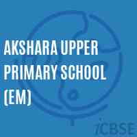 Akshara Upper Primary School (Em) Logo