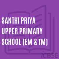 Santhi Priya Upper Primary School (Em & Tm) Logo