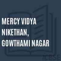 Mercy Vidya Nikethan, Gowthami Nagar Middle School Logo