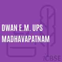Dwan E.M. Ups Madhavapatnam Middle School Logo
