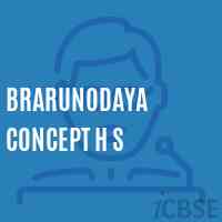 Brarunodaya Concept H S Secondary School Logo
