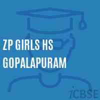 Zp Girls Hs Gopalapuram Secondary School Logo