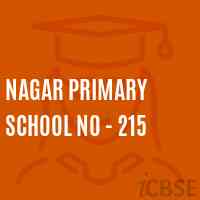 Nagar Primary School No - 215 Logo