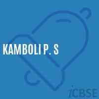 Kamboli P. S Middle School Logo