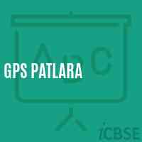 Gps Patlara Primary School Logo