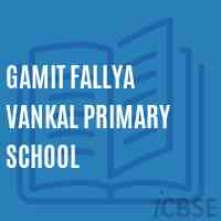 Gamit Fallya Vankal Primary School Logo