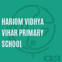 Hariom Vidhya Vihar Primary School Logo
