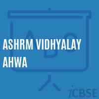 Ashrm Vidhyalay Ahwa Middle School Logo
