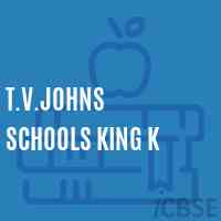 T.V.Johns Schools King K Logo