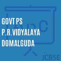 Govt Ps P.R.Vidyalaya Domalguda Primary School Logo