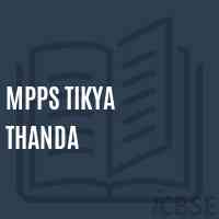 Mpps Tikya Thanda Primary School Logo