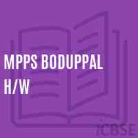 Mpps Boduppal H/w Primary School Logo