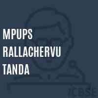 Mpups Rallachervu Tanda Middle School Logo