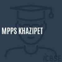 Mpps Khazipet Primary School Logo