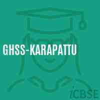 Ghss-Karapattu High School Logo