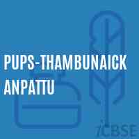 Pups-Thambunaickanpattu Primary School Logo