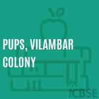 Pups, Vilambar Colony Primary School Logo