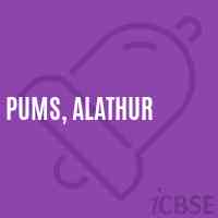 Pums, Alathur Middle School Logo