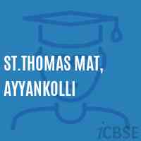 St.Thomas Mat, Ayyankolli Senior Secondary School Logo