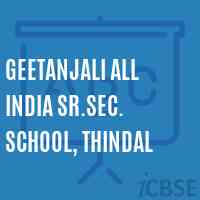 Geetanjali All India Sr.Sec. School, Thindal Logo