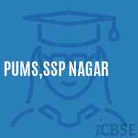 Pums,Ssp Nagar Middle School Logo