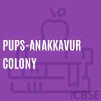 Pups-Anakkavur Colony Primary School Logo