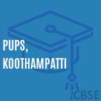Pups, Koothampatti Primary School Logo