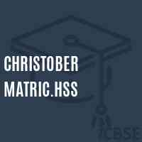 Christober Matric.Hss Senior Secondary School Logo