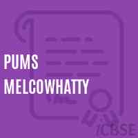 Pums Melcowhatty Middle School Logo