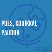 Pues, Kodikkal Paudur Primary School Logo