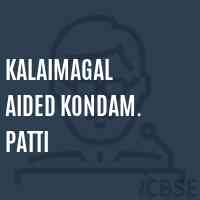Kalaimagal Aided Kondam. Patti Primary School Logo