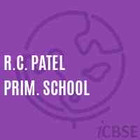 R.C. Patel Prim. School Logo