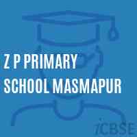 Z P Primary School Masmapur Logo