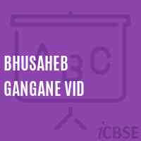 Bhusaheb Gangane Vid Secondary School Logo