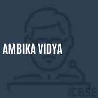 Ambika Vidya High School Logo