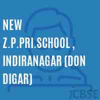 New Z.P.Pri.School , Indiranagar (Don Digar) Logo