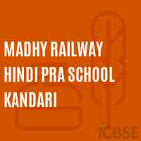 Madhy Railway Hindi Pra School Kandari Logo