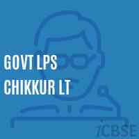 Govt Lps Chikkur Lt Primary School Logo