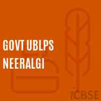 Govt Ublps Neeralgi Middle School Logo