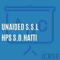Unaided S.S.L Hps S.D.Hatti Middle School Logo