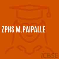 Zphs M.Paipalle Secondary School Logo