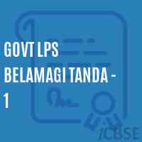 Govt Lps Belamagi Tanda - 1 Primary School Logo