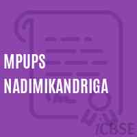 Mpups Nadimikandriga Middle School Logo