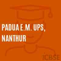 Padua E.M. Ups, Nanthur Middle School Logo