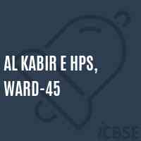 Al Kabir E Hps, Ward-45 Middle School Logo