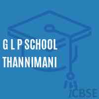G L P School Thannimani Logo