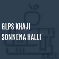 Glps Khaji Sonnena Halli Middle School Logo