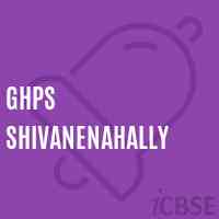 Ghps Shivanenahally Middle School Logo