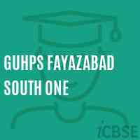 Guhps Fayazabad South One Middle School Logo