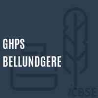 Ghps Bellundgere Middle School Logo